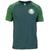 Camiseta Palmeiras Raglan Effect Squares Verde escuro