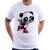 Camiseta Panda de Patins - Foca na Moda Branco