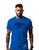 Camiseta Personalizada  Estampa Detroid Masculina  Algodão Estampada Gola Careca Ref 09 Azul royal