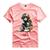 Camiseta Personalizada New Monkey Nerd Macaco Óculos Moletom Rosa claro
