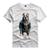 Camiseta Personalizada Pitbull Grodolfo Bad Dog Style Branco