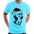 Camiseta Pinguim Noel - Foca na Moda Azul claro