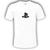 Camiseta Playstation Classic Oficial Moda Gamer Geek Branco