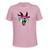 Camiseta Plus Size 100% Algodão Tecido Macio Cat Demom Rosa