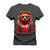 Camiseta Plus Size Algodão Premium T-Shirt Beatfir Ursinho Touca Grafite