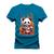 Camiseta Plus Size Algodão Premium T-Shirt Kung Fu Azul