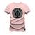 Camiseta Plus Size Algodão T-Shirt Premium Estampada Lucky Nipe Rosa