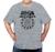 Camiseta Plus Size Cavaleiros Do Zodíaco Blusa Desenho Geek Cinza mescla