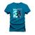 Camiseta Plus Size Confortável Premium Macia Livian a dream Azul
