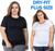 Camiseta Plus Size Dry-Fit Feminina Treino Academia Pilates Laranja