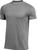 Camiseta Plus Size Dry Fit Proteção Solar Tecido Malha Fria Cinza