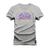 Camiseta Plus Size Estampada Algodão Street Premium Estampada Golden Glory Cinza