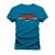 Camiseta Plus Size Estampada Premium T-Shirt Alemanha Azul