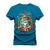 Camiseta Plus Size Estampada Premium T-Shirt Pirata Ancora Azul