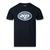 CAMISETA PLUS SIZE NEW YORK JETS NFL BRANCO PRETO New Era Preto