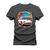 Camiseta Plus Size Premium Estampada Algodão 30.1 Carro Paisagem Grafite