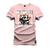 Camiseta Plus Size Premium Estampada Nigh Tm Rosa