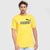 Camiseta Plus Size Puma Essentials Logo Masculina Amarelo