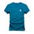 Camiseta Plus Size T-Shirt Algodão 100% Algodão Ns Nexstar Peito Azul