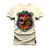 Camiseta Plus Size T-Shirt Algodão Premium 30.1 Biker Live Perola