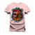 Camiseta Plus Size T-Shirt Algodão Premium 30.1 Biker Live Rosa