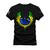 Camiseta Plus Size T-Shirt Algodão Premium Estampada Brasão Nation Preto
