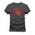Camiseta Plus Size T-Shirt Confortável Estampada Nexstar Rgb Grafite