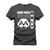 Camiseta Plus Size T-Shirt Confortável Estampada Only Panda Grafite
