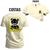 Camiseta Plus Size T-Shirt Confortável Estampada Urso Be Xovenete Frente e Costas Perola