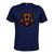 Camiseta Plus Size T-Shirt Tecido Macio Urso Rugindo Azulbic