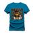 Camiseta Plus Size T-shirt Unissex Algodão Boss Chave Azul