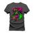 Camiseta Plus Size T-shirt Unissex Algodão Terror Grafite