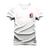 Camiseta Plus Size T-shirt Unissex Estampada Basquete Algodão Posição Peito NS Branco