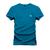 Camiseta Plus Size Unissex Algodão Macia Premium Estampada Nexstar No Peito Azul