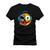 Camiseta Plus Size Unissex T-Shirt Premium Emoji de fone Preto