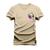 Camiseta Plus Size Unissex T-Shirt Premium Fantasminha Lingua Peito Bege