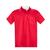 Camiseta Polo Bolso Algodão Manga Curta Camisa Gola Polo Vermelho