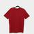 Camiseta Polo King Básica Mini Logo Masculina Vermelho escuro