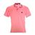 camiseta polo para meninos de 6 até 12 anos 100% algodão Rosa