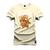 Camiseta Premium 100% Algodão Estampada Shirt Unissex Blessed Urso Perola