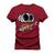 Camiseta Premium Algodão Confortável Estampada Wall-e Bordô