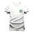 Camiseta Premium Estampada Algodão 30.1  Mascara Brilhante Peito Branco