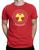 Camiseta Radiologia,masculina,básica,100% algodão,estampada Vermelho frontal