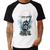 Camiseta Raglan Heisenberg Say My Name - Foca na Moda Branco, Preto