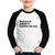 Camiseta Raglan Infantil Moicano & Julliete & Caixinha de Som Manga Longa - Foca na Moda Branco, Preto