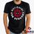 Camiseta Red Hot Chimi Changas 100% Algodão Deadpool Red Hot Chili Peppers Banda de Rock Geeko Preto gola careca