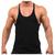 Camiseta Regata Cavada Masculina Fitness Academia Lisa Preto