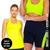 Camiseta Regata Dry Fit MALHA FRIA  POLIAMIDA + Short Leg Legging REDINHA Conjunto Fitness 549 Verde