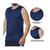 Camiseta regata elite masculina esporte academia 125.480 Marinho