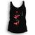 Camiseta regata feminina Dasantigas malha 100% algodão estampa Depeche Mode - Violator em serigrafia Preto
